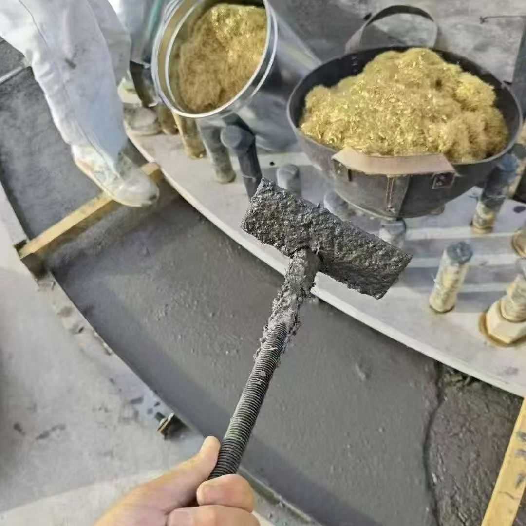 花山C120钢纤维高强无收灌浆料 轧机压缩机汽轮机发电机锻压设备底座灌浆材料
